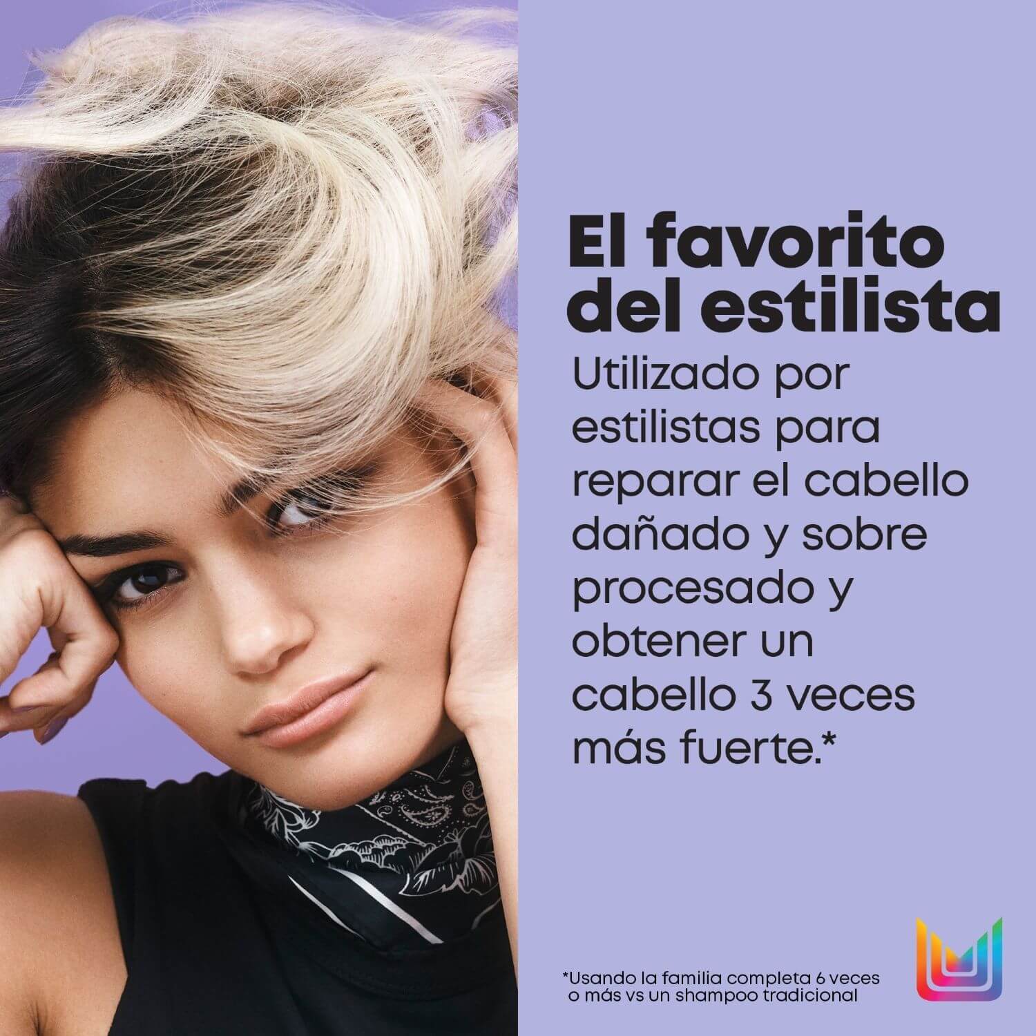 TRATAMIENTO UNBREAK MY BLONDE (TRATAMIENTO PARA CABELLO DECOLORADO Y SOBRE-PROCESADO)